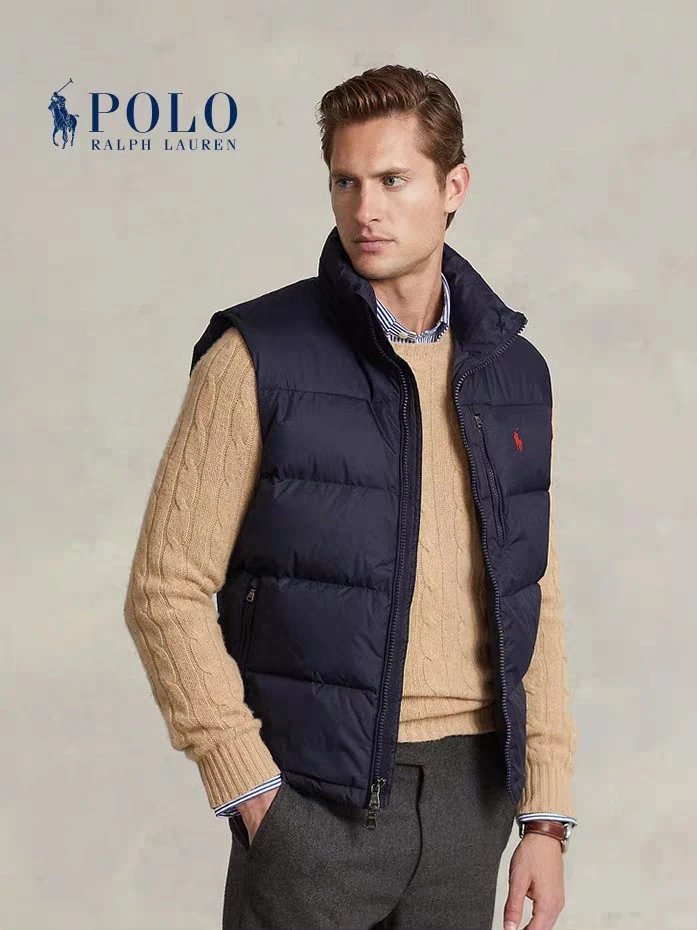 Classic water-resistant down vest-CY