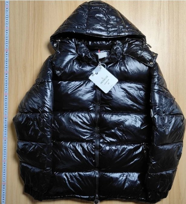 2024 new shiny top and hooded zipper down jacket-CY
