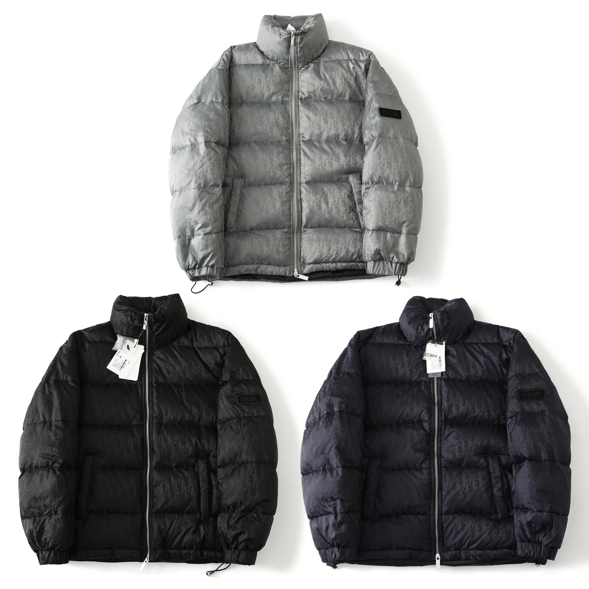 Classic presbyopic lapel down jacket-CY