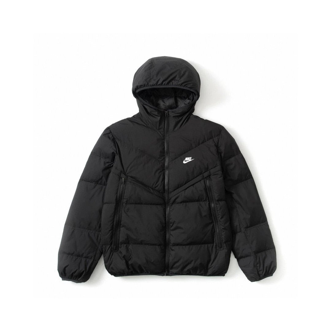 Short hooded down jacket jacket-CY