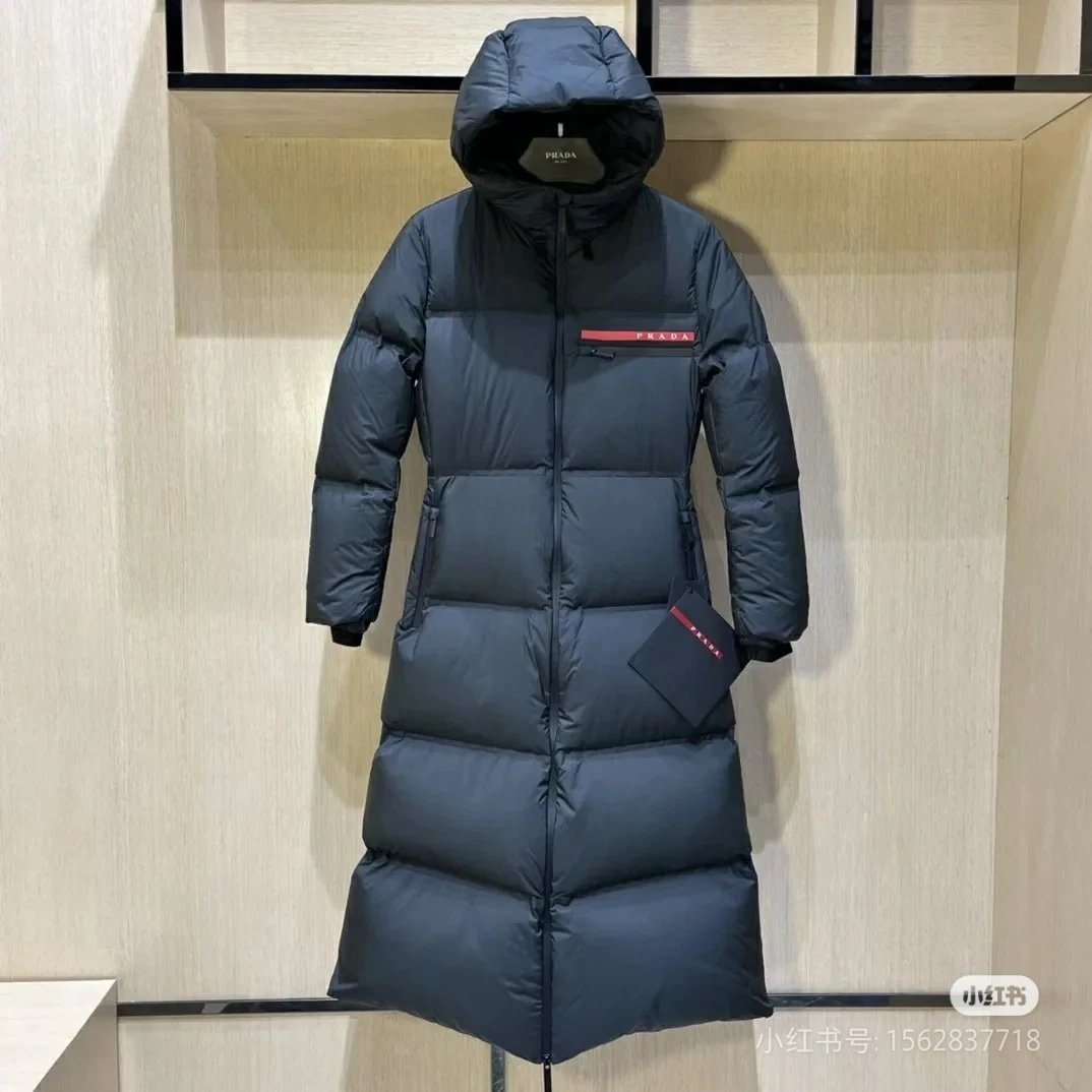 [DX129-10] Winter long hooded down jacket