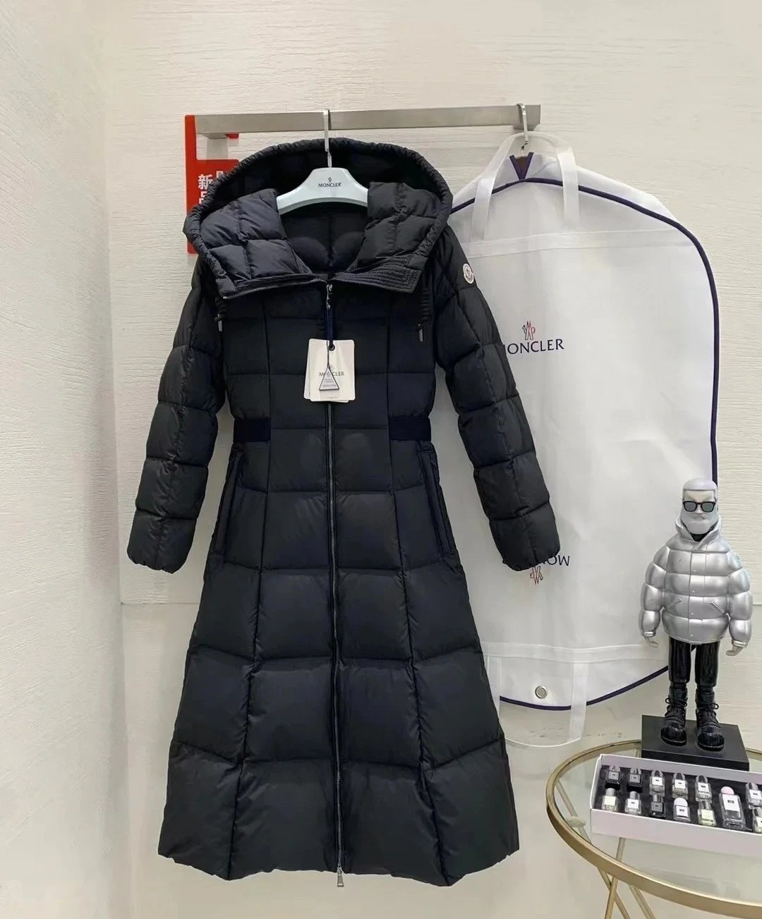 [DX6 -21] Slim long down jacket in winter