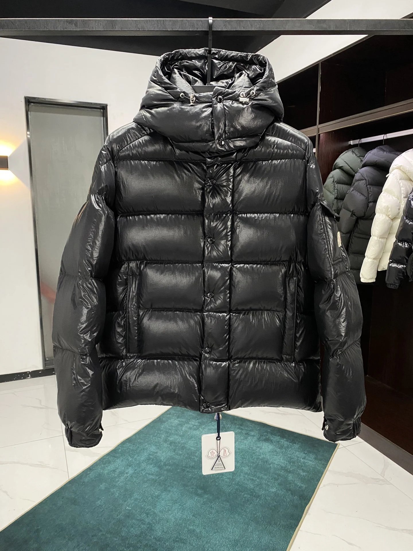 [DX6 -21] Winter solid color simple all-matching down jacket