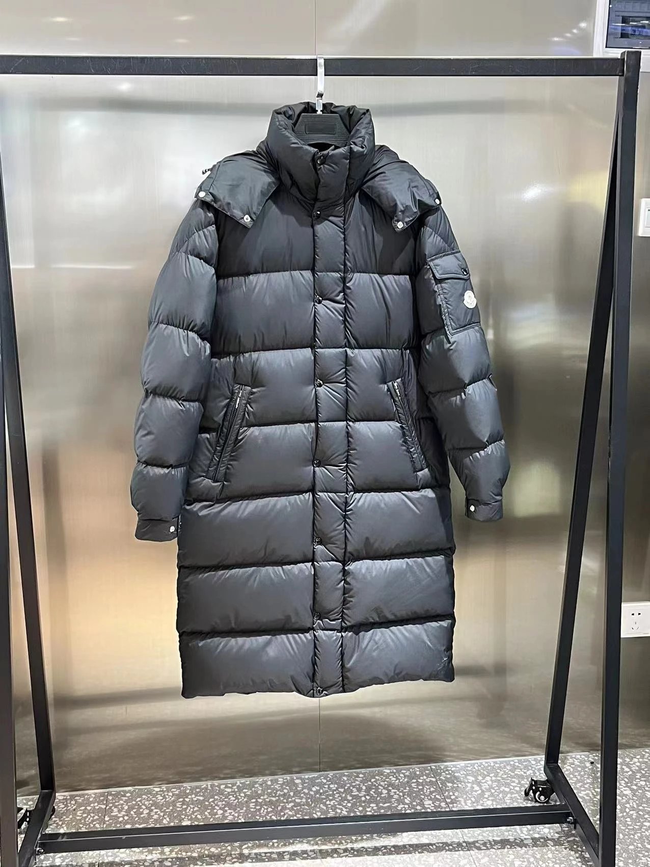 [DX6 -21] Winter long fog simple down jacket