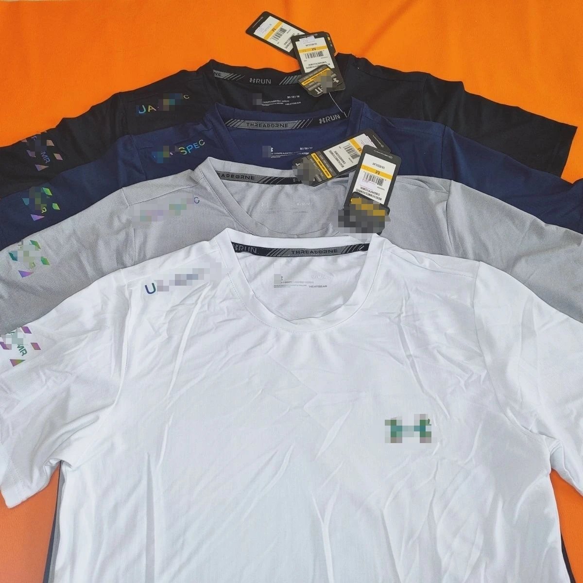 外贸冰丝速干T桖短袖男士户外运动吸湿排汗宽松美式轻薄透气-CY