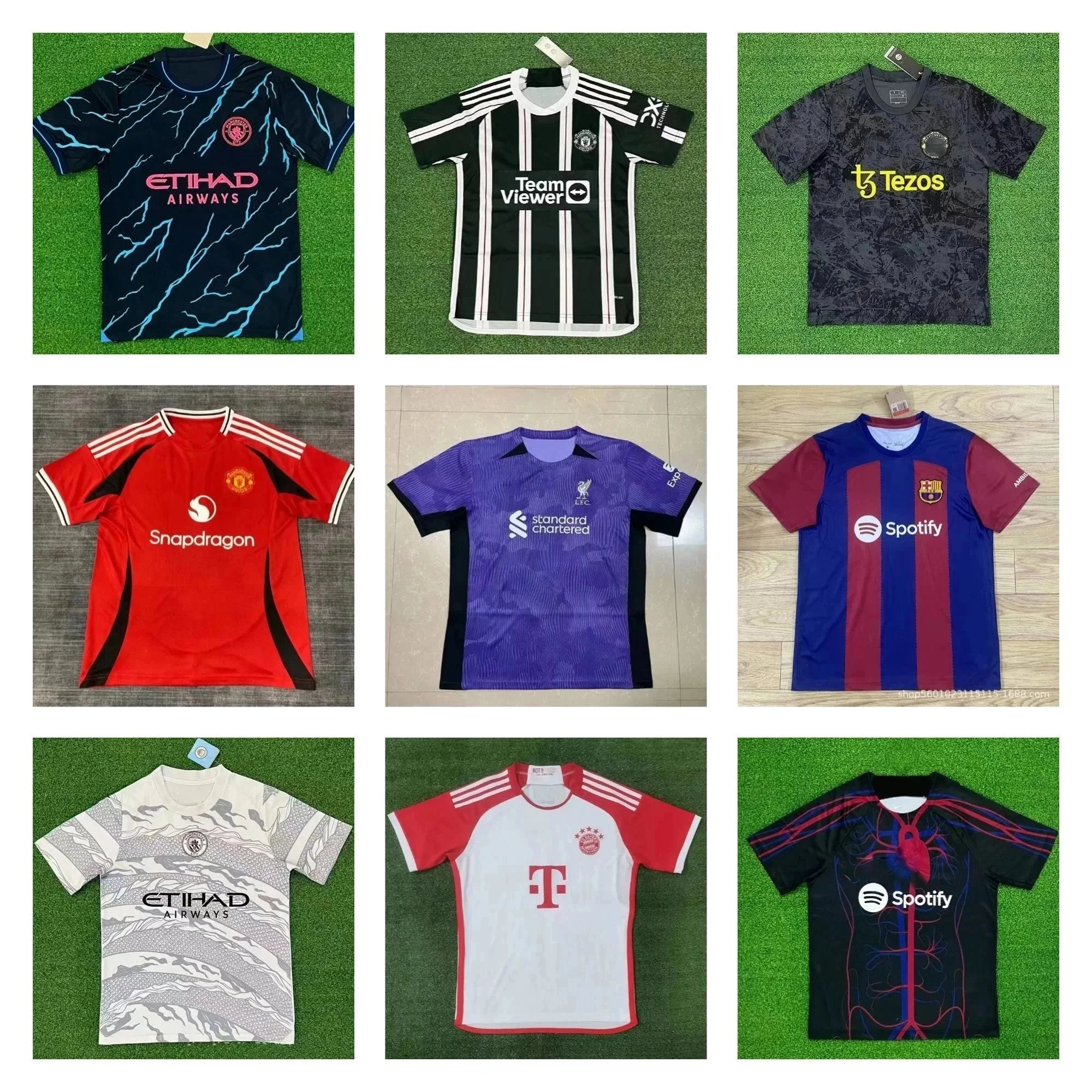 时尚潮流明星单品足球服上衣001