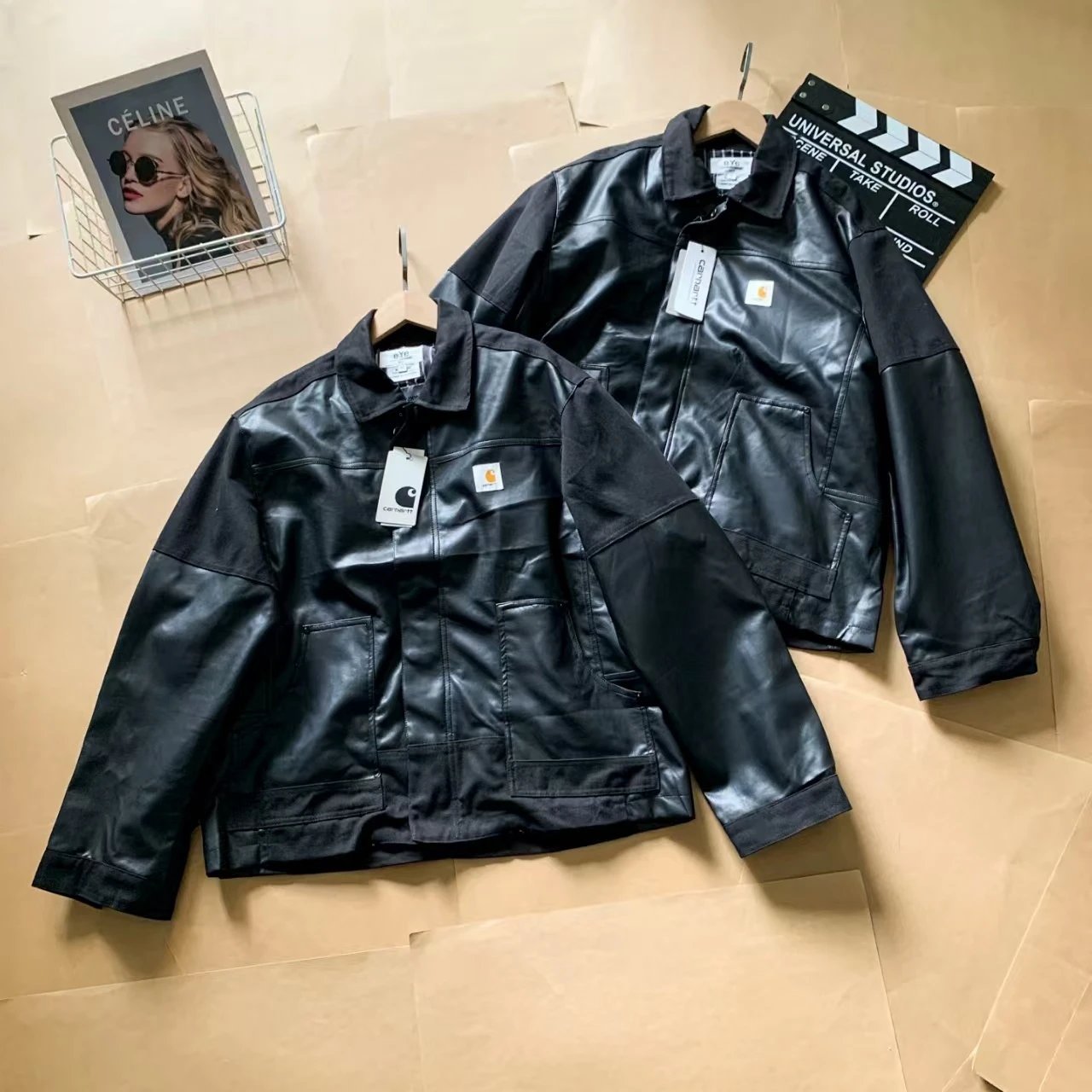 【DX46-16】夹克重磅冬季美式复古外套