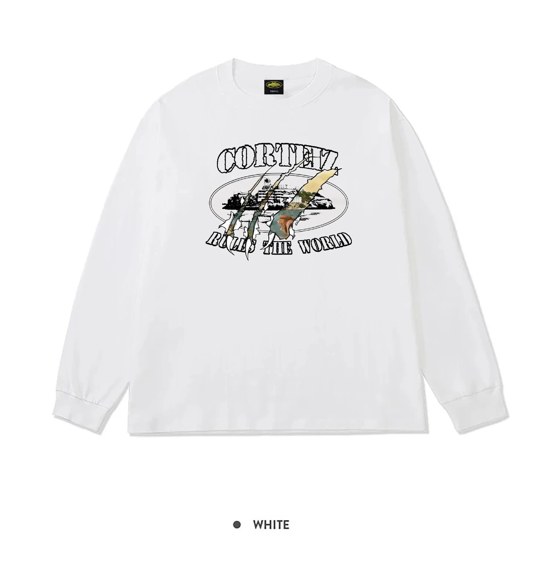 【DX13】宽松休闲圆领男女常长袖