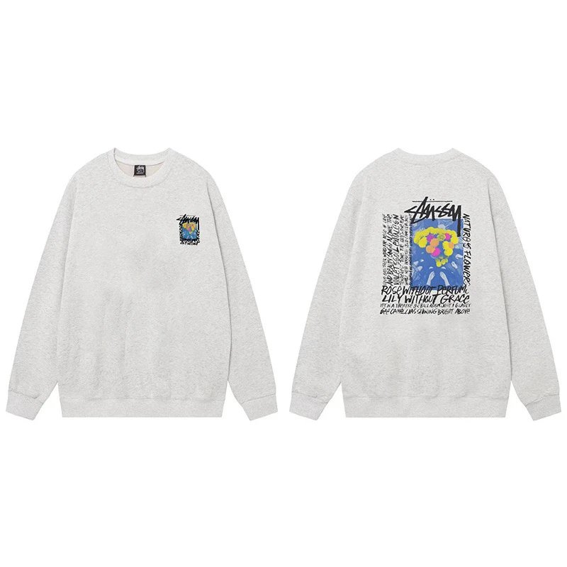 【DX22-8】新款圆领青春流行宽松型卫衣日常秋季套头