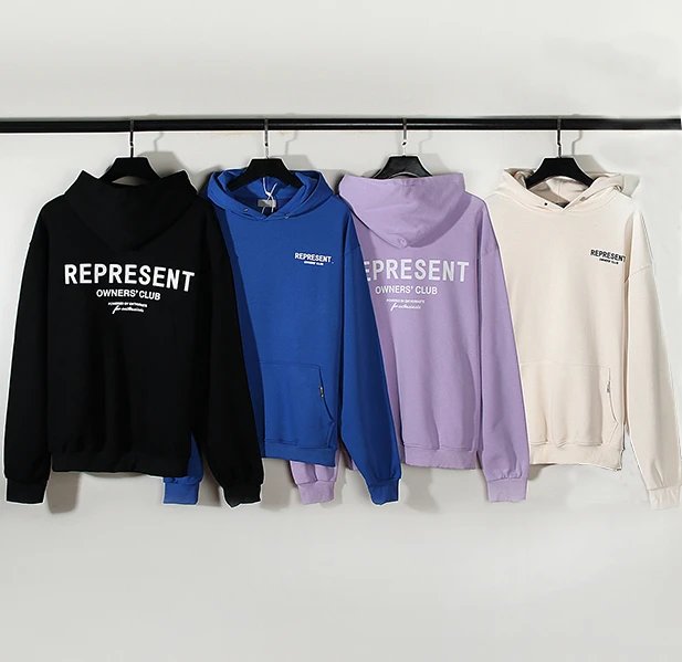 【DX27】美式复古高街汽车圈宽松连帽卫衣