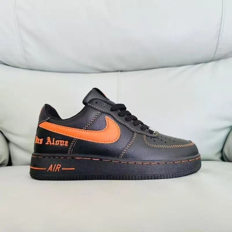 VLONE x N л A л F 1 Leather lightweight wrapped anti-slip low-cut skate shoes