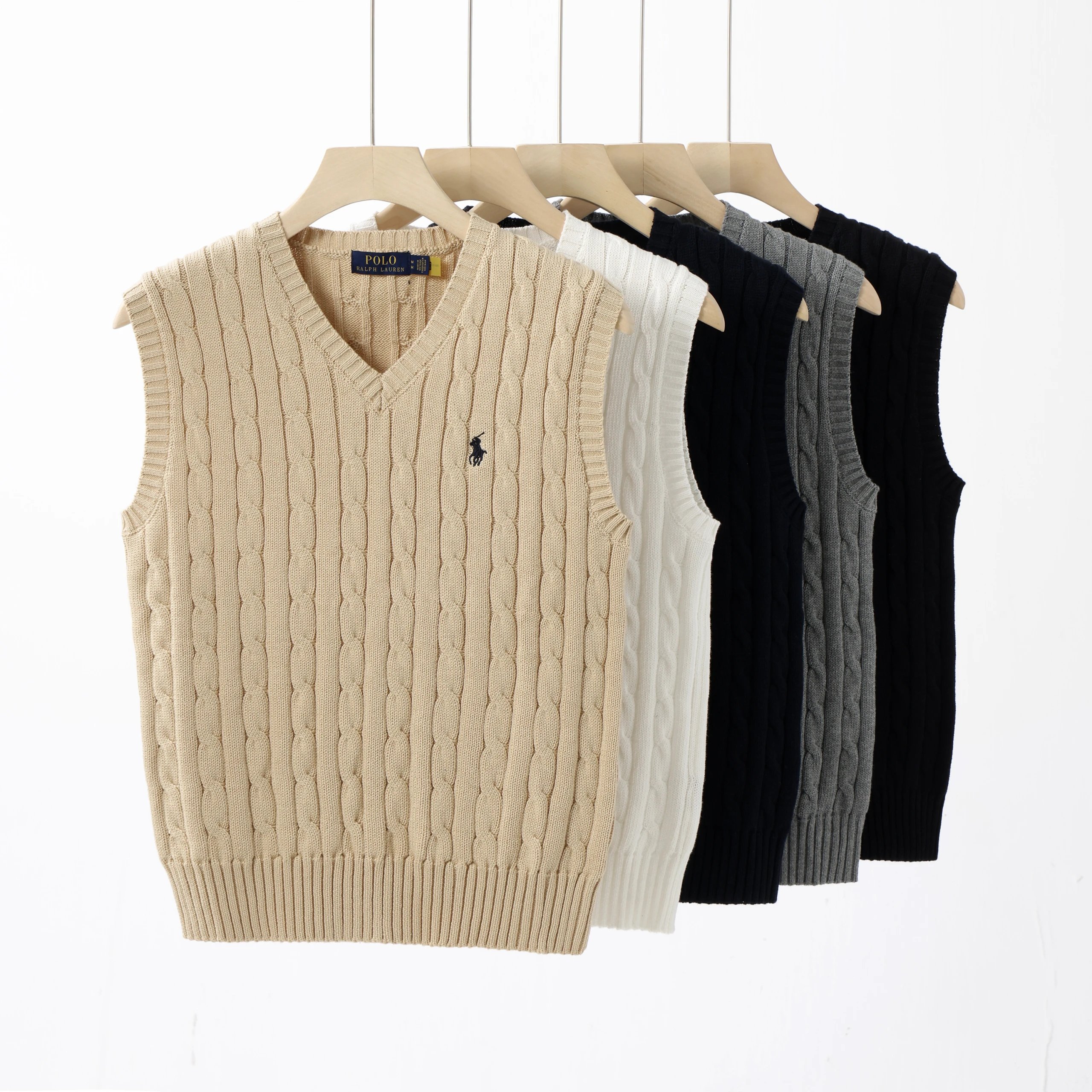 【DX19】刺绣情侣款纯棉毛背心