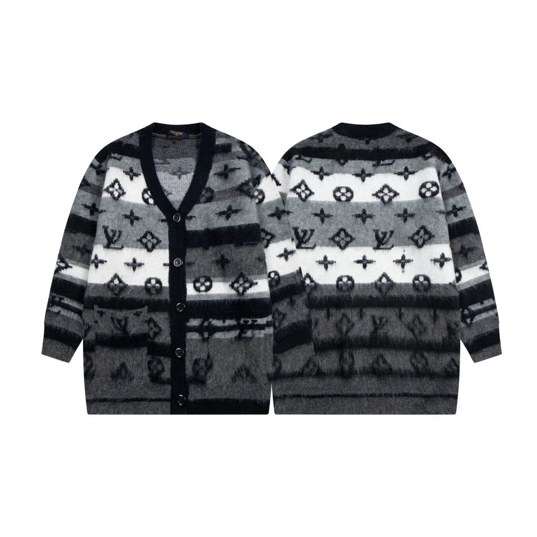 【DX4-29】秋冬百搭V领开衫毛衣