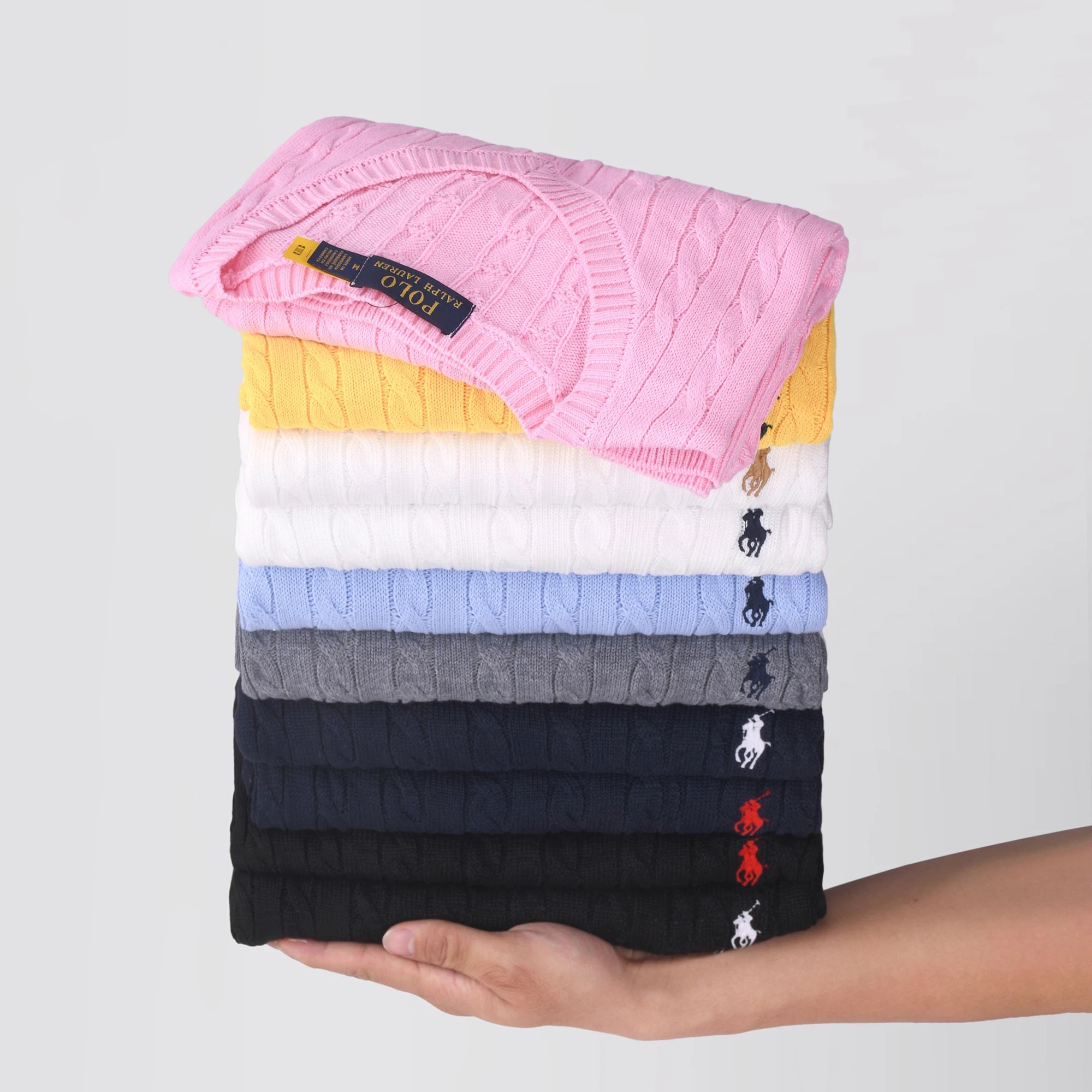 【DX19】麻花针织衫百搭夏季短袖