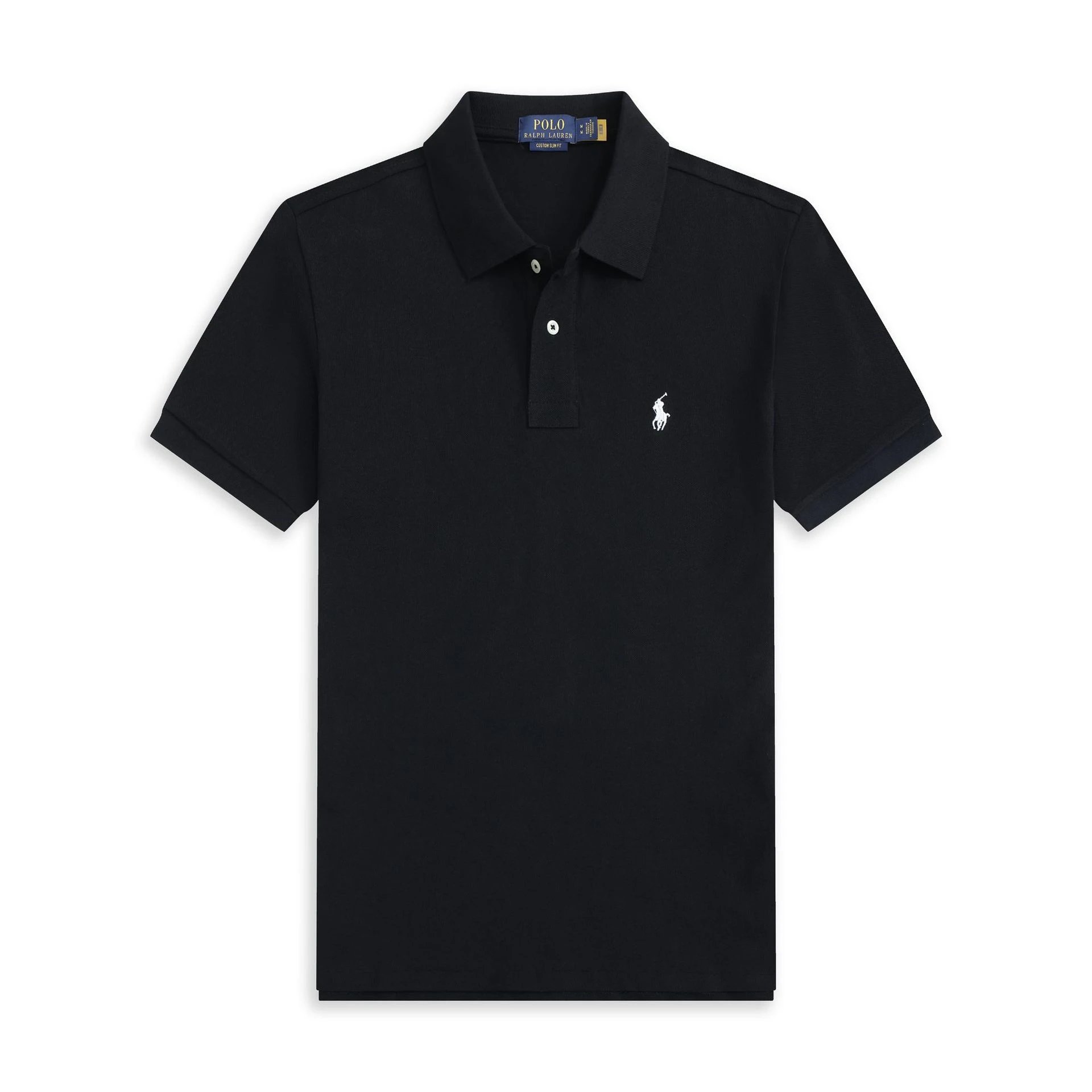 Polo Ralph Lauren FW24 经典版型 Logo刺绣修身短袖Polo衫