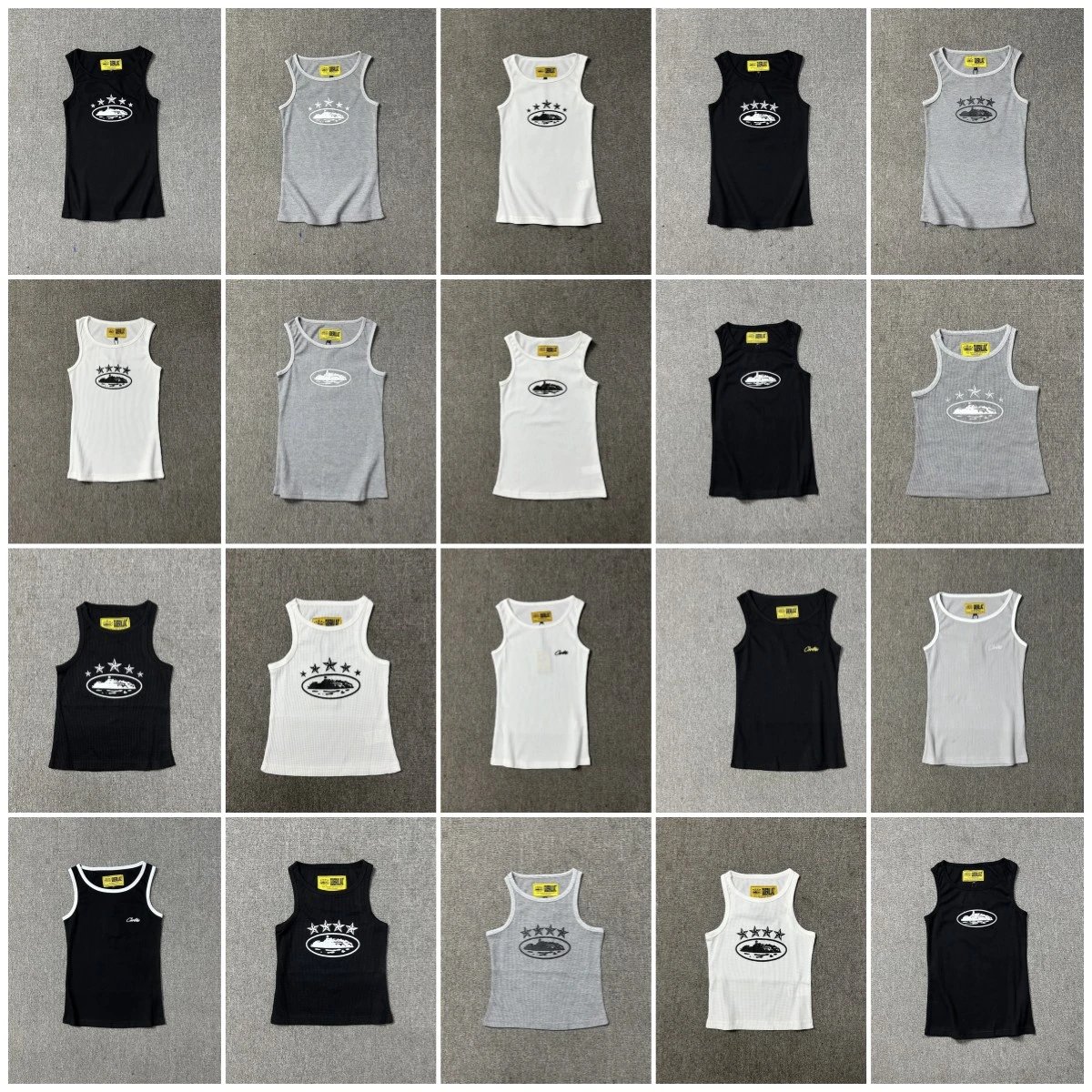 Corteiz 圆领风景印花无袖背心