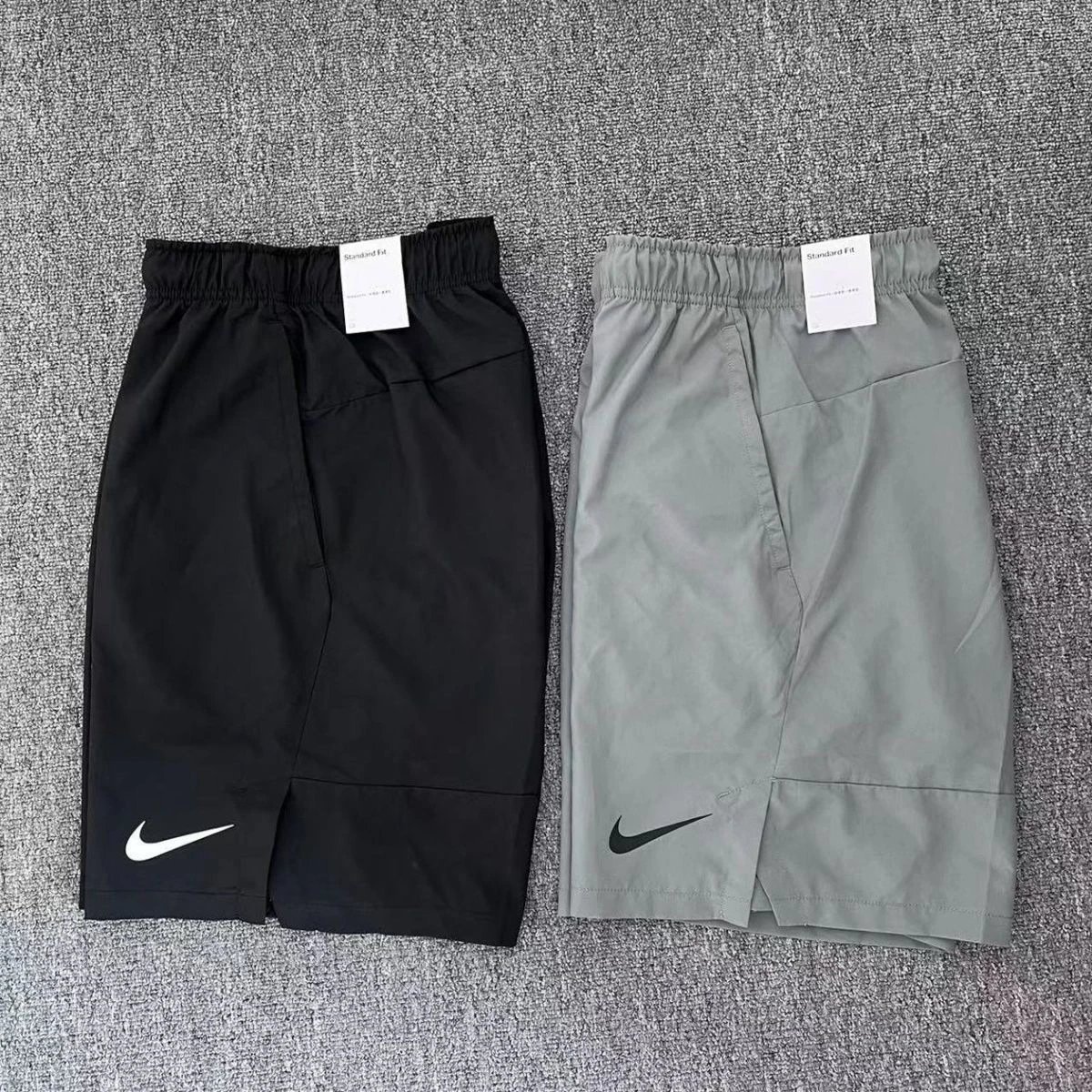 Nike Flex Dri-FIT 基础Logo纯色梭织训练休闲短裤
