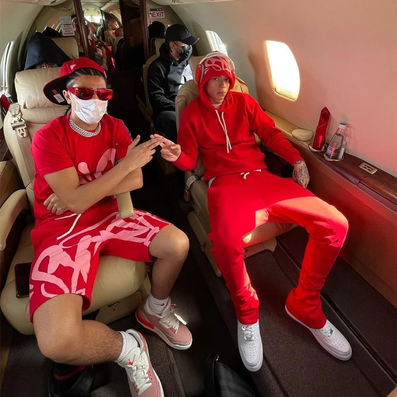 SynaWorld美式宽松卫衣帽衫卫裤