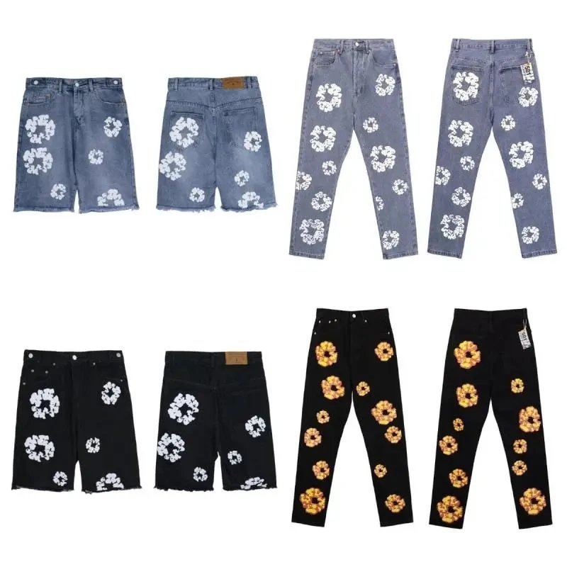 Denim Tears 花朵印花牛仔裤