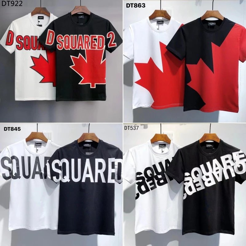 DSQUARED 2T恤字母图案宽松短袖