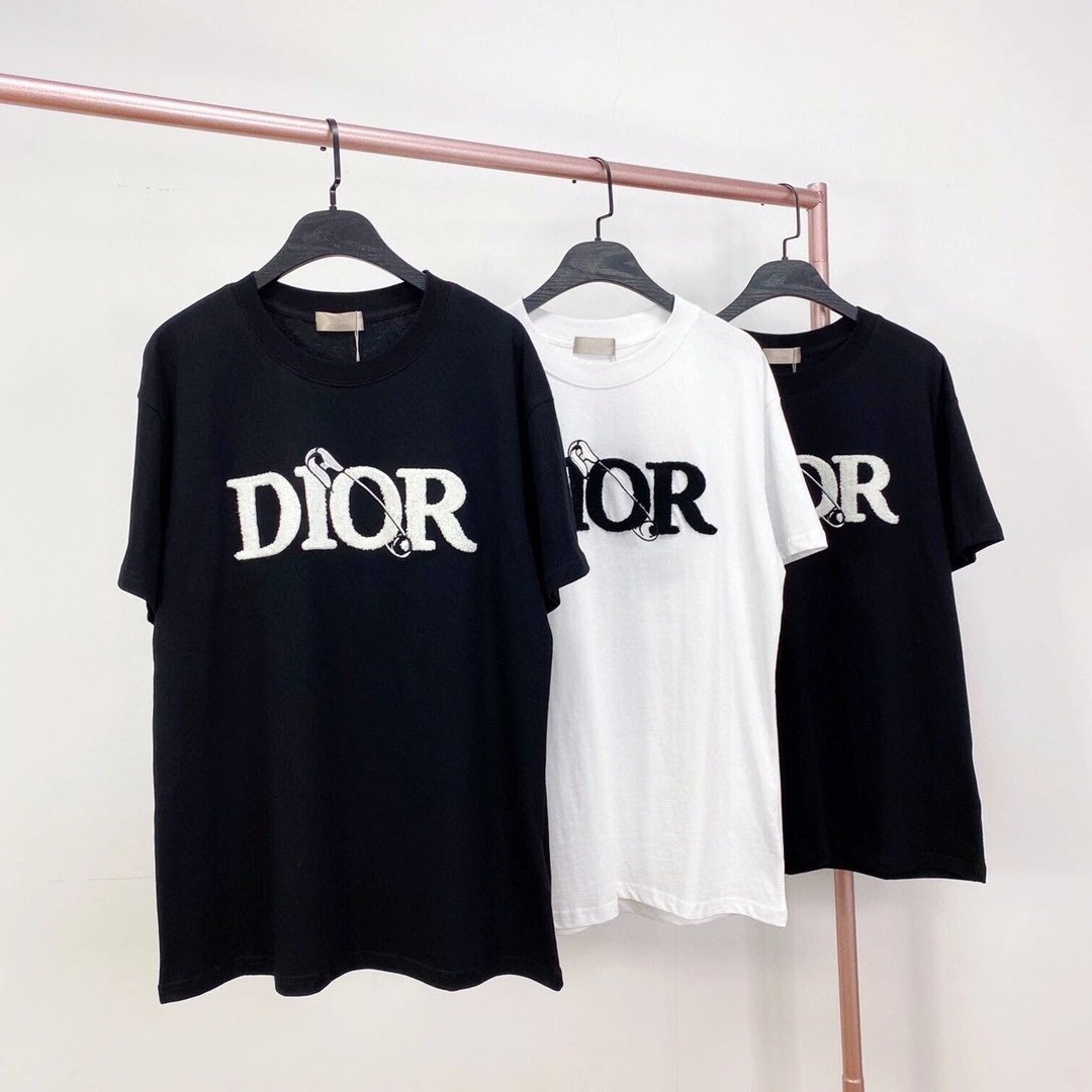 DIOR 针织圆领短袖T恤