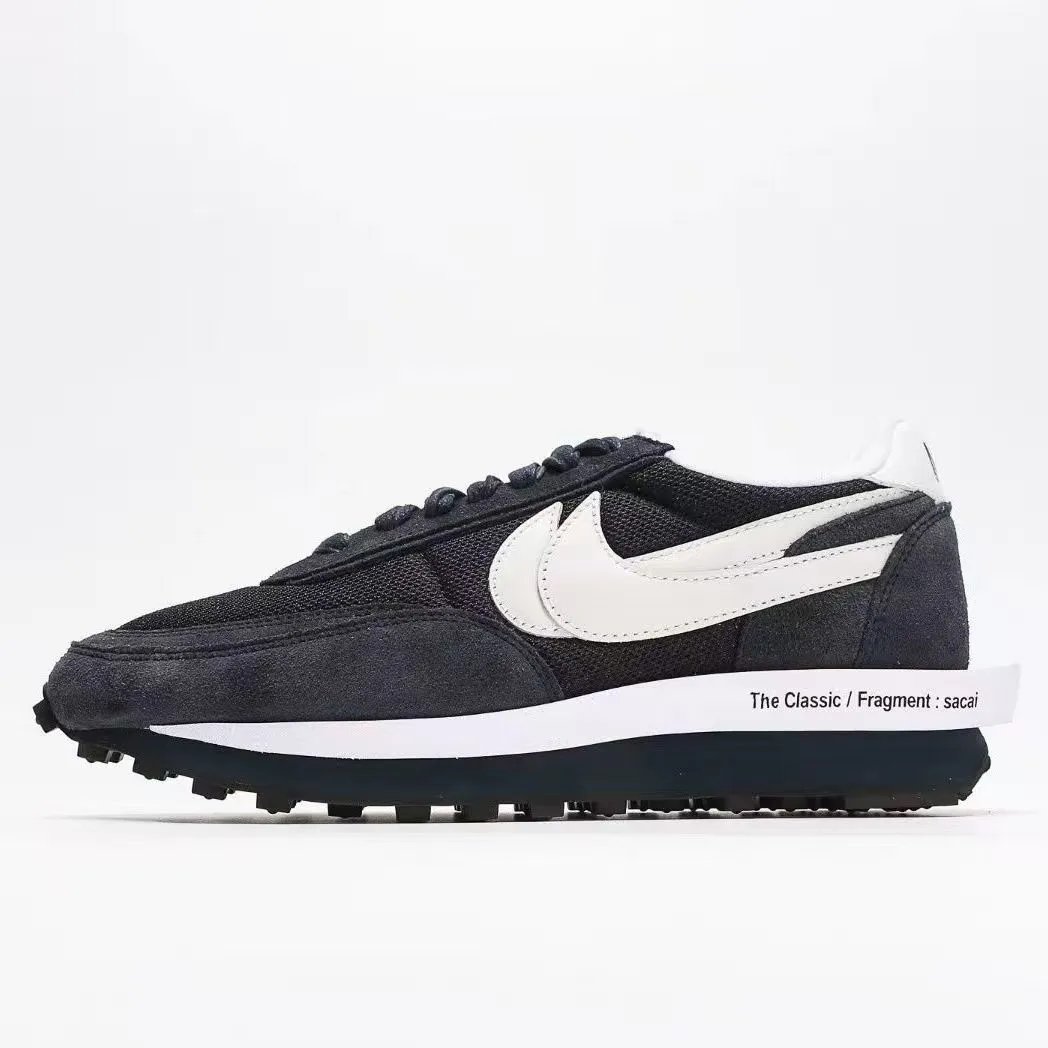 Fragment Design x Sacai x Nike LDWaffle Blackened Blue