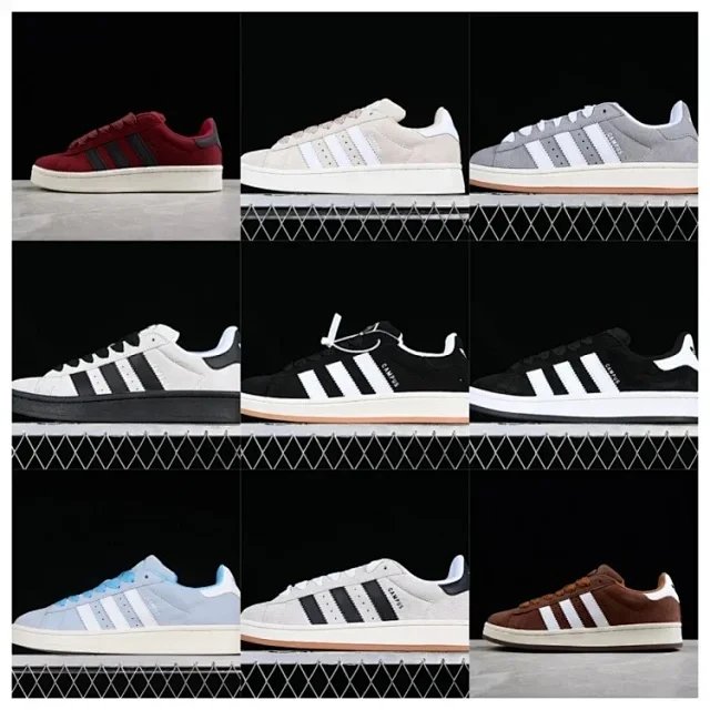 adidas originals CAMPUS 00s 皮革 舒适百搭 低帮