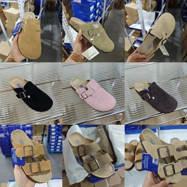 Khadgar 卡德加 牛反绒皮 半拖懒人鞋半包