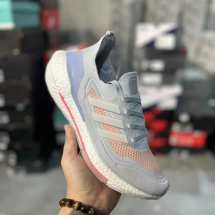adidas Ultraboost 22 百搭舒适 织物减震防滑耐磨 低帮