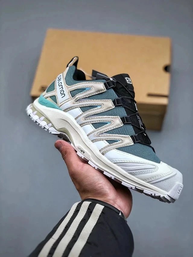 SALOMON萨洛蒙 XA PRO 3D 户外运动 织物合成革 低帮跑步鞋
