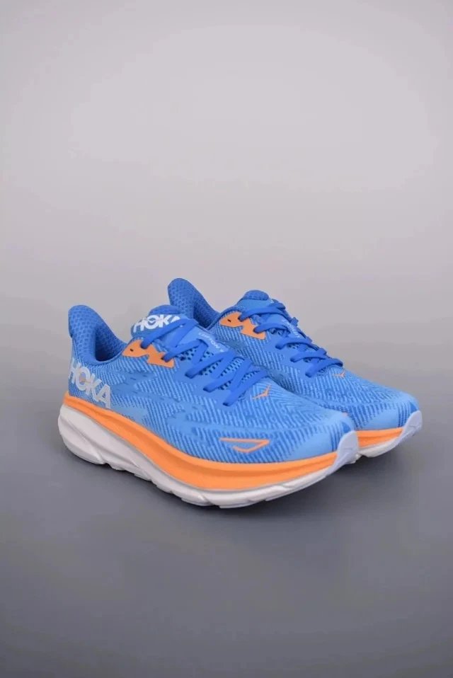 HOKA ONE ONE Clifton 9 防滑耐磨 低帮 跑步鞋