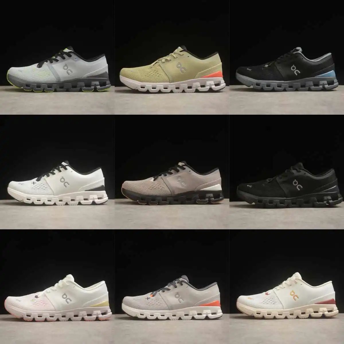 On昂跑 Cloud X 4 舒适百搭 防滑耐磨 低帮 训练鞋