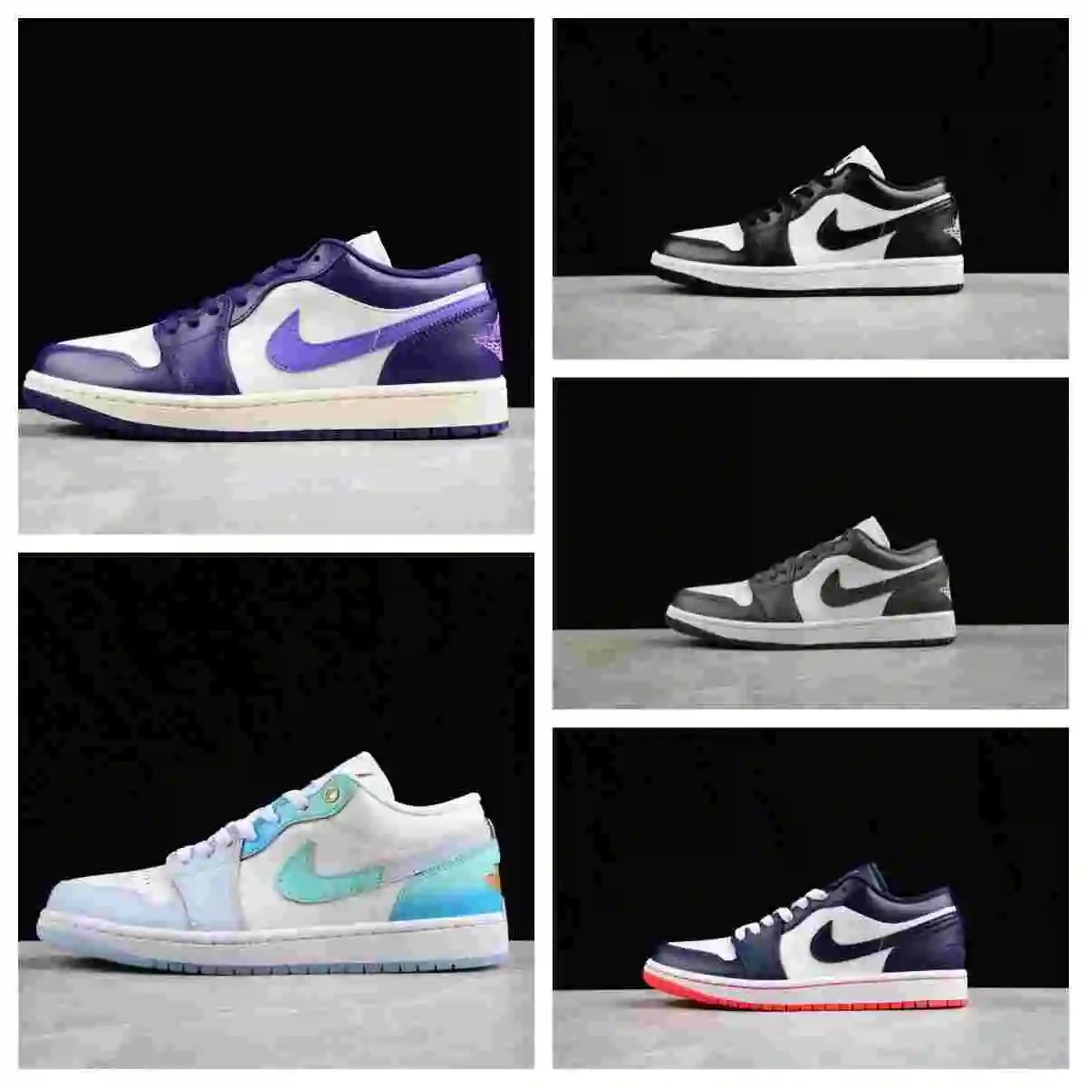 Jordan Air Jordan 1 Retro Low 潮流复古 细节精致 低帮