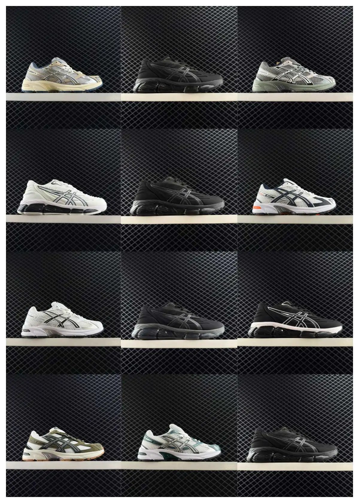 Asics Gel-1130 舒适运动 织物 低帮 休闲跑步鞋