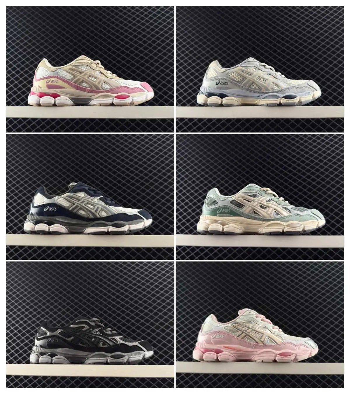 KICKI YANG ZHANG x Asics GEL-NYC系列 复古舒适 低帮