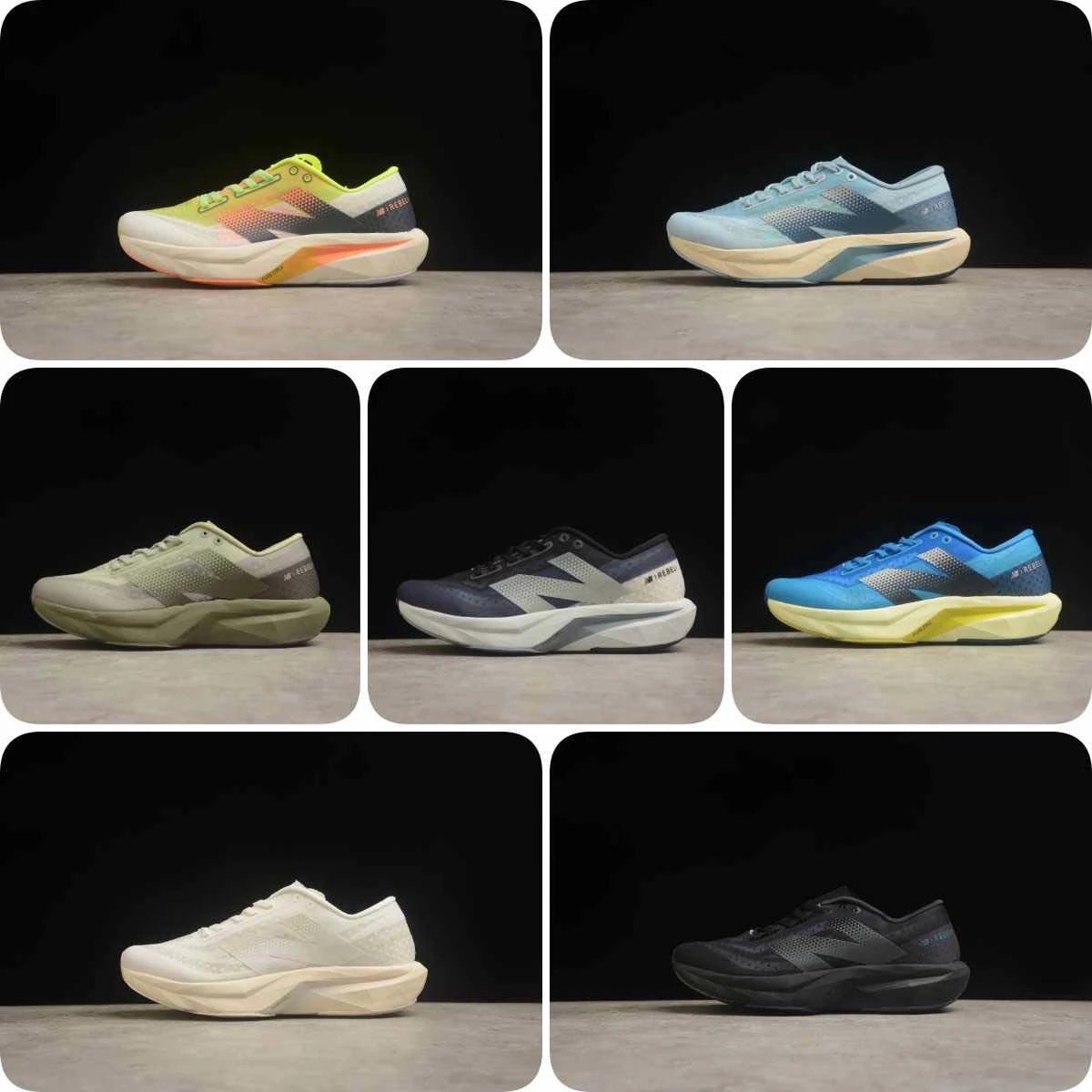 New Balance FuelCell Rebel v4 舒适轻便 低帮