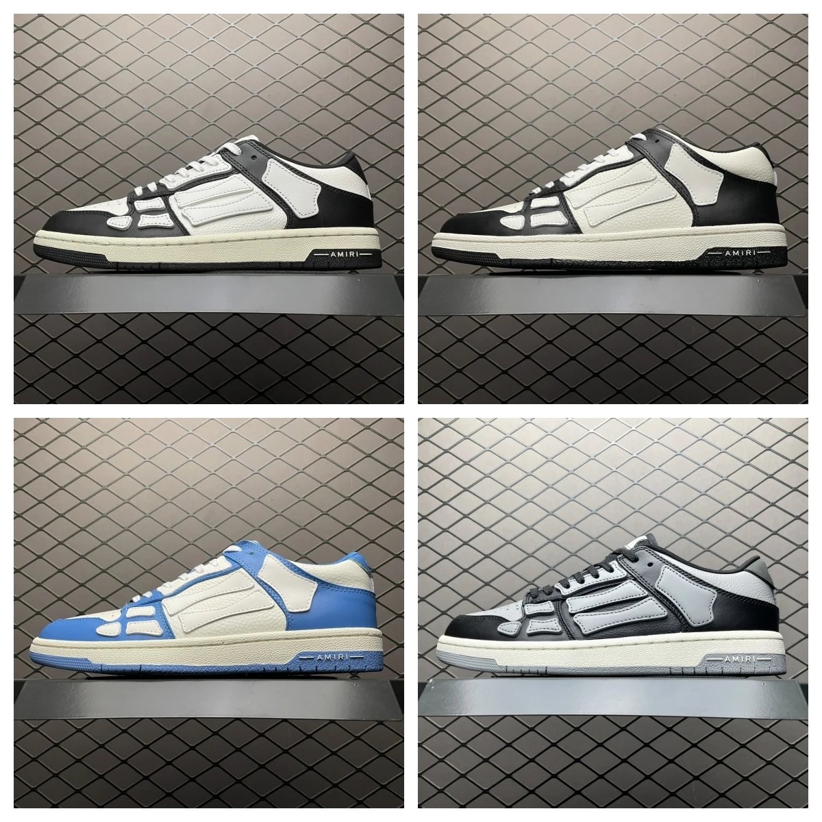 AMIRI Skel-Top Low 休闲 低帮 时尚板鞋