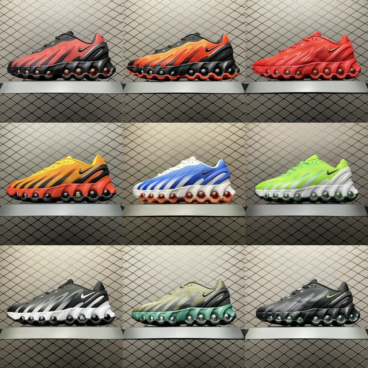 Nike Air Max DN8“Bred”舒适百搭减震耐磨支撑 低帮跑步鞋